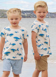 Whale Dreaming organic cotton tee shirt